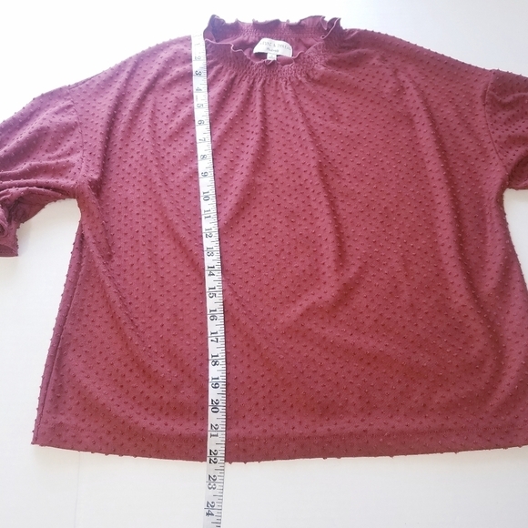 Madewell | Clipdot Ruffle‎ Chiffon Poplin top, size Medium. - Picture 8 of 14